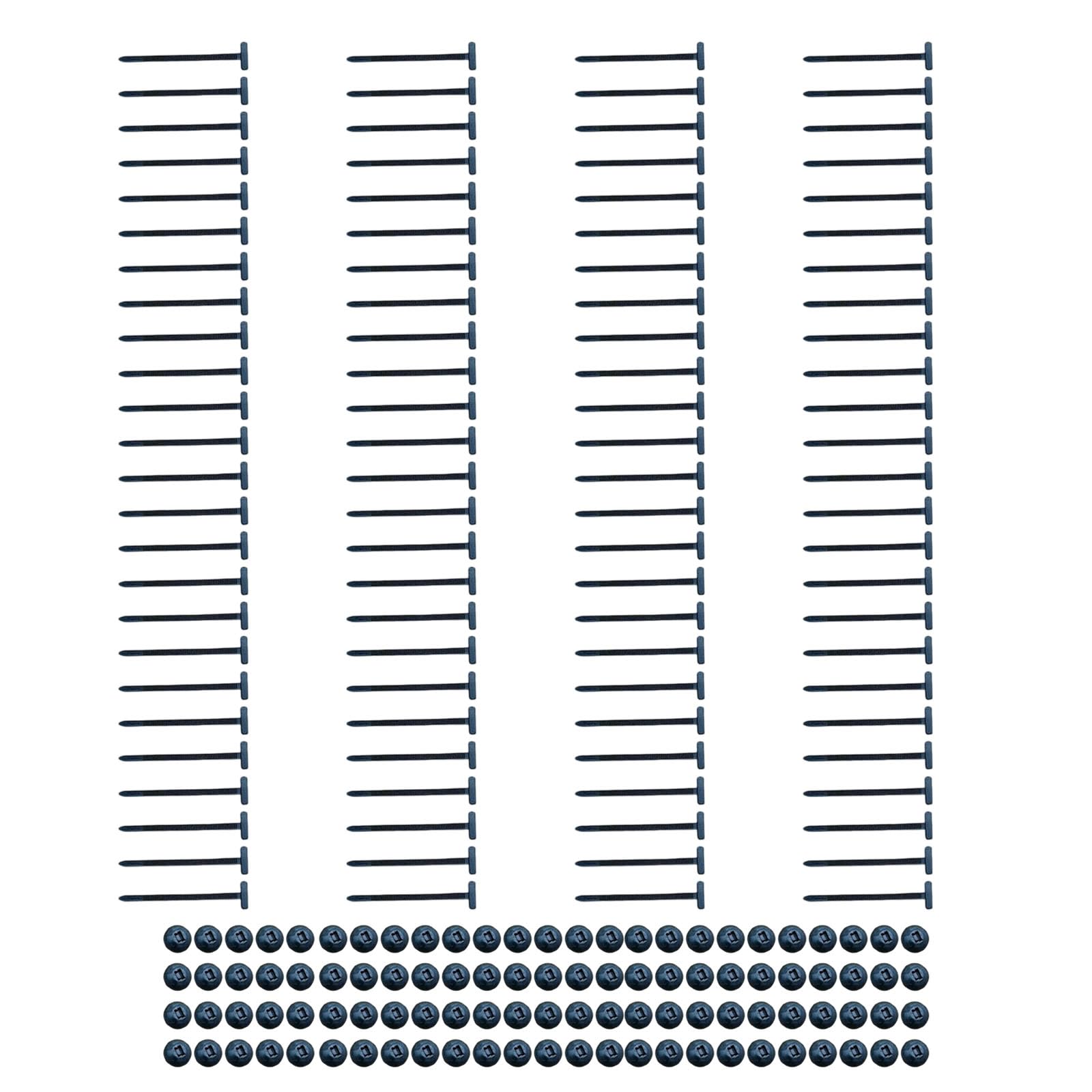 Hdoytxxm C 20/50/100Pcs Nylon Universals Able Tie Buckle Ties Ar Repair Locking Zip Ties Holder Tool For Ar, Garage & Home Universals Tie Buckle