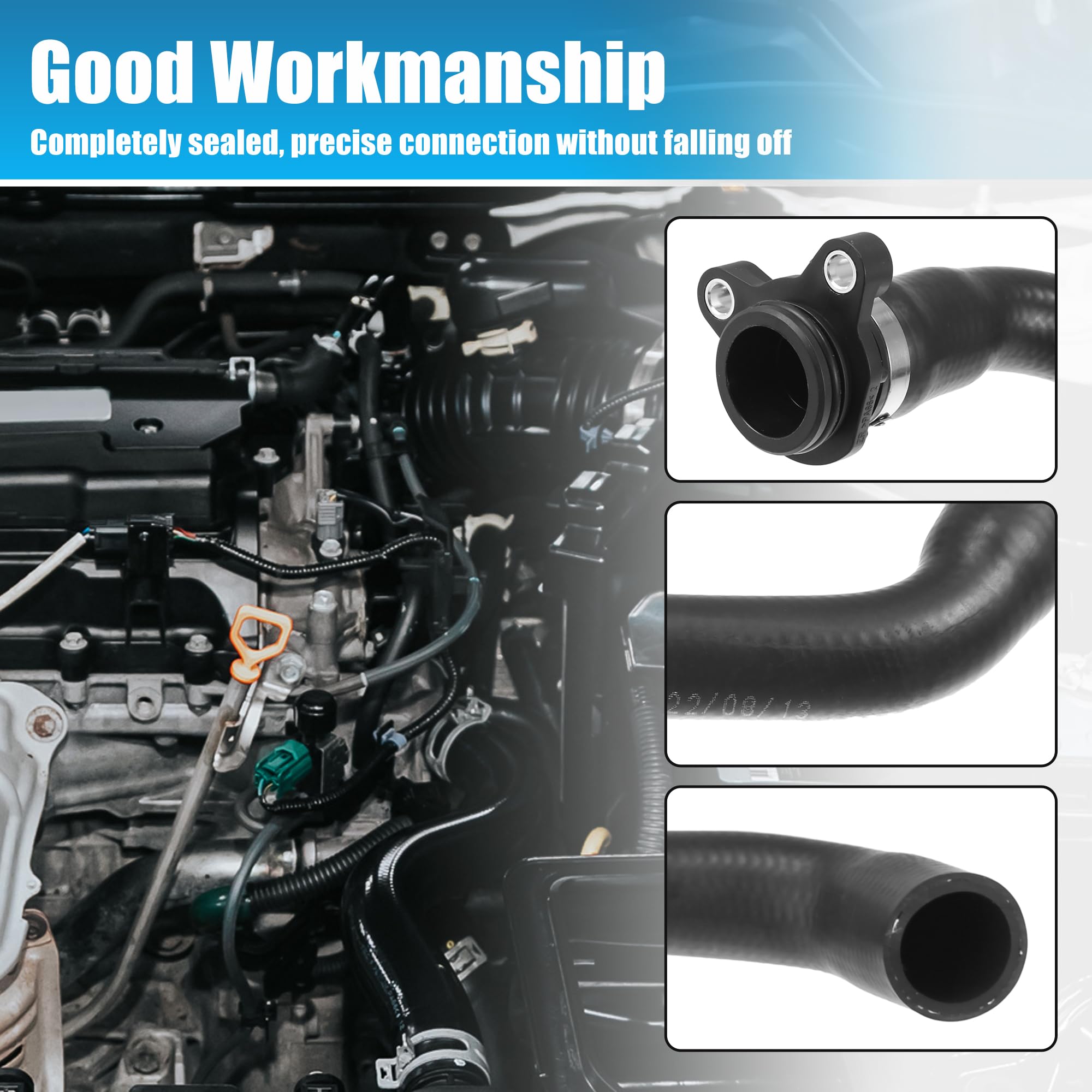 QUARKZMAN Motor Kühlmittel Schlauch Für BMW X3 3.0L L6 07-10 1 Stk