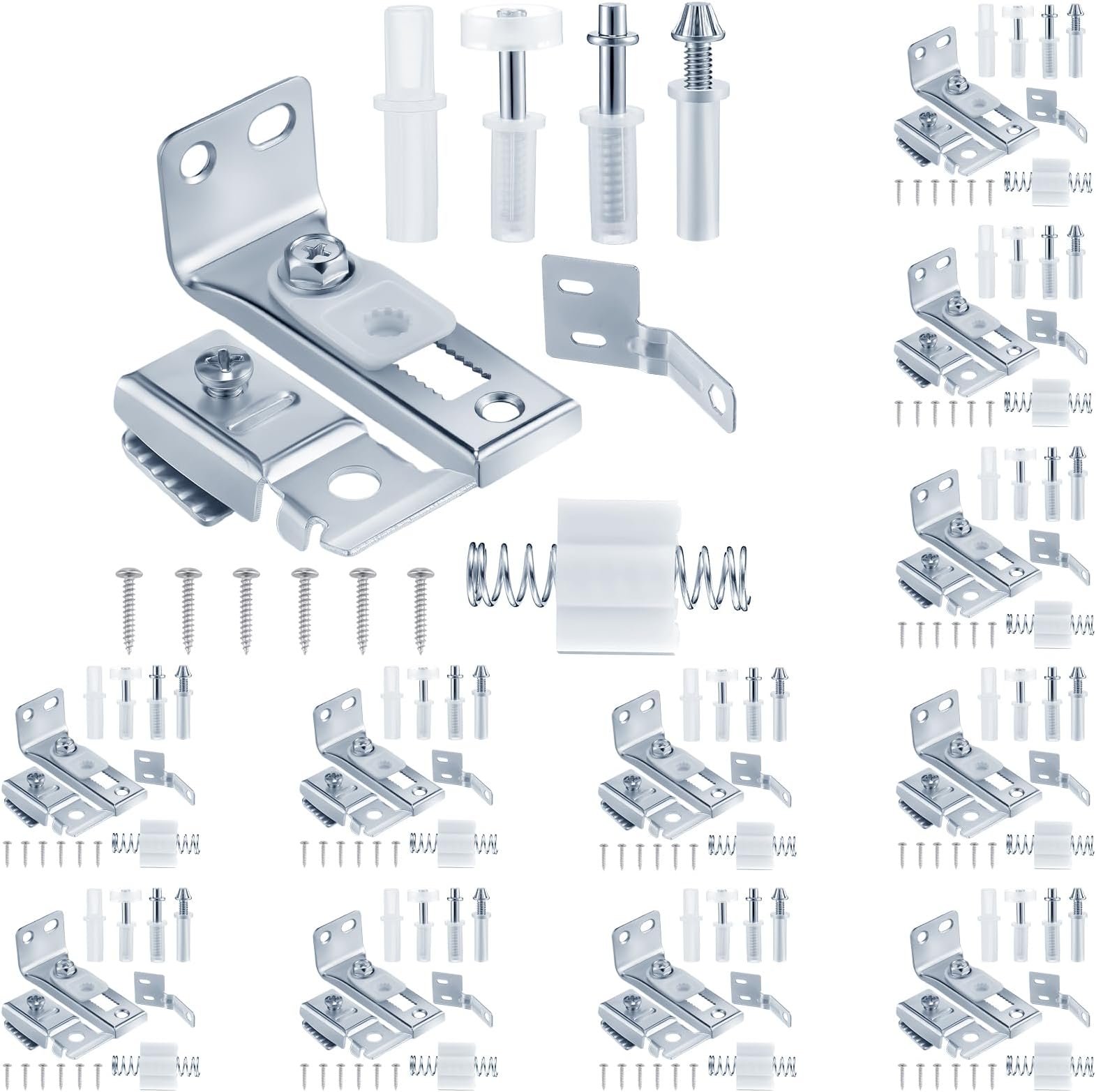 Tandefio 12 Pack Bifold Door Hardware Kits Closet Door Repair Kit