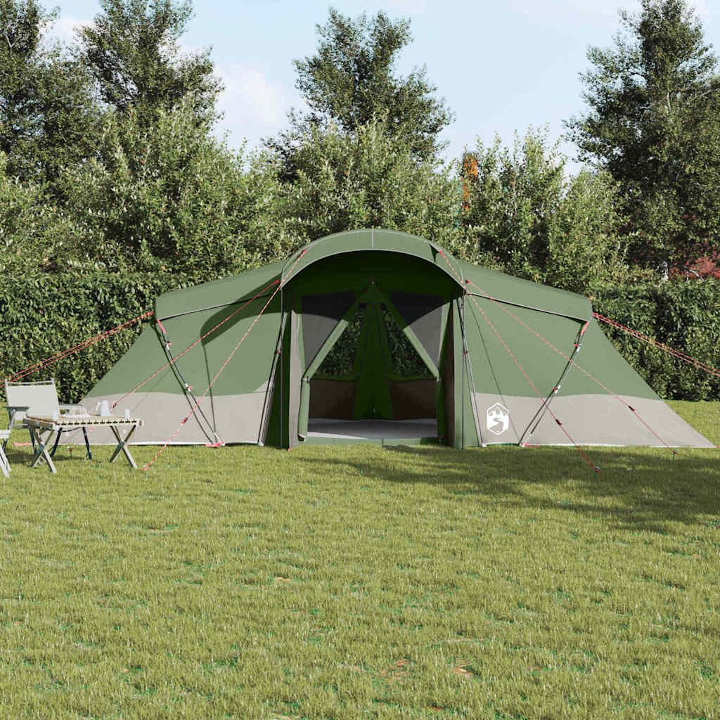 Tenda familiare 6 Persone Blu e Grigio 721 x 335 cm