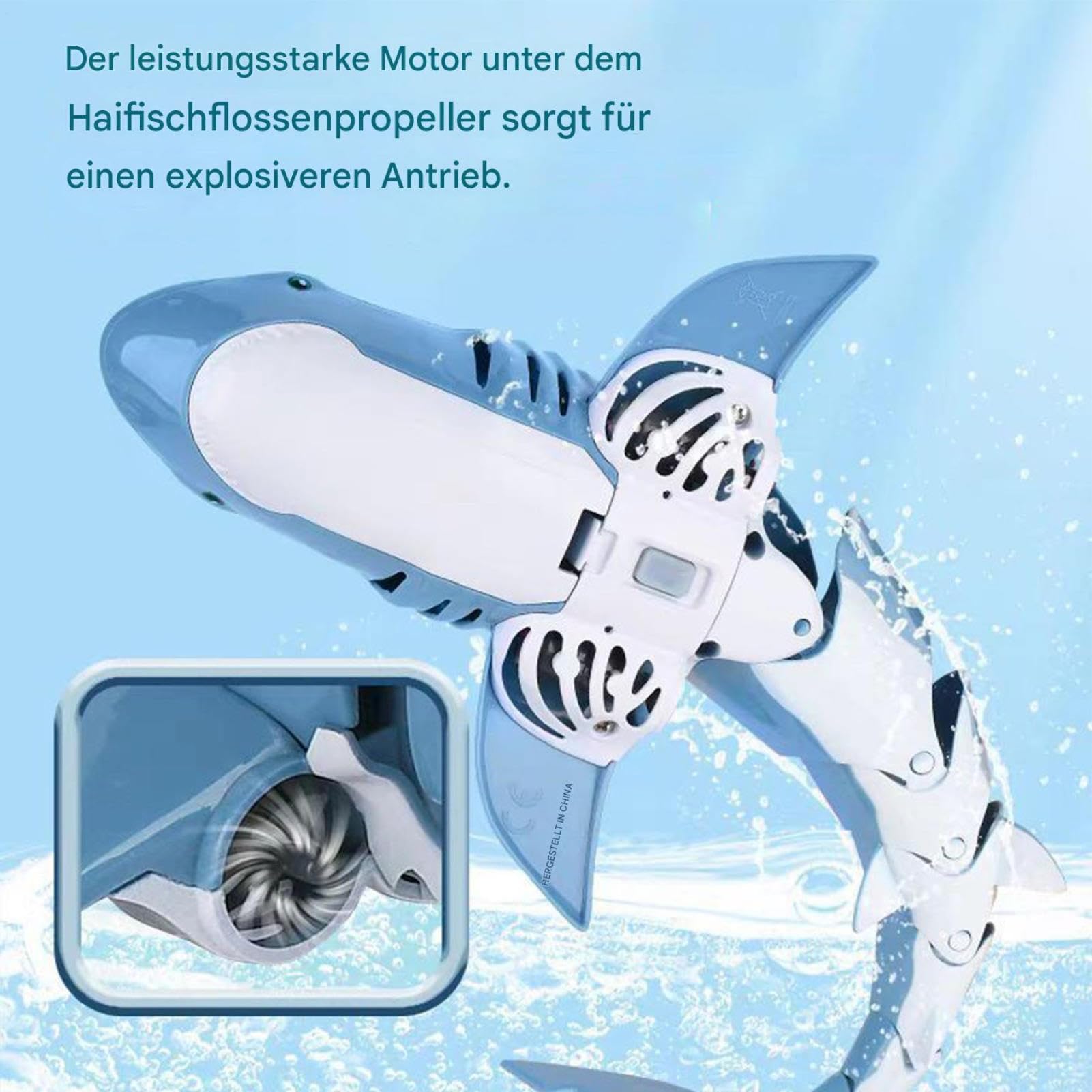 Toy – Kids Toys, Water RC Toys, Remote Control Sharks Toy, Realistic Waterproof Diving Sharks Toyy for Kid Boys Girls Children Birthday Christmas Beach Pool Outdoor Indoor