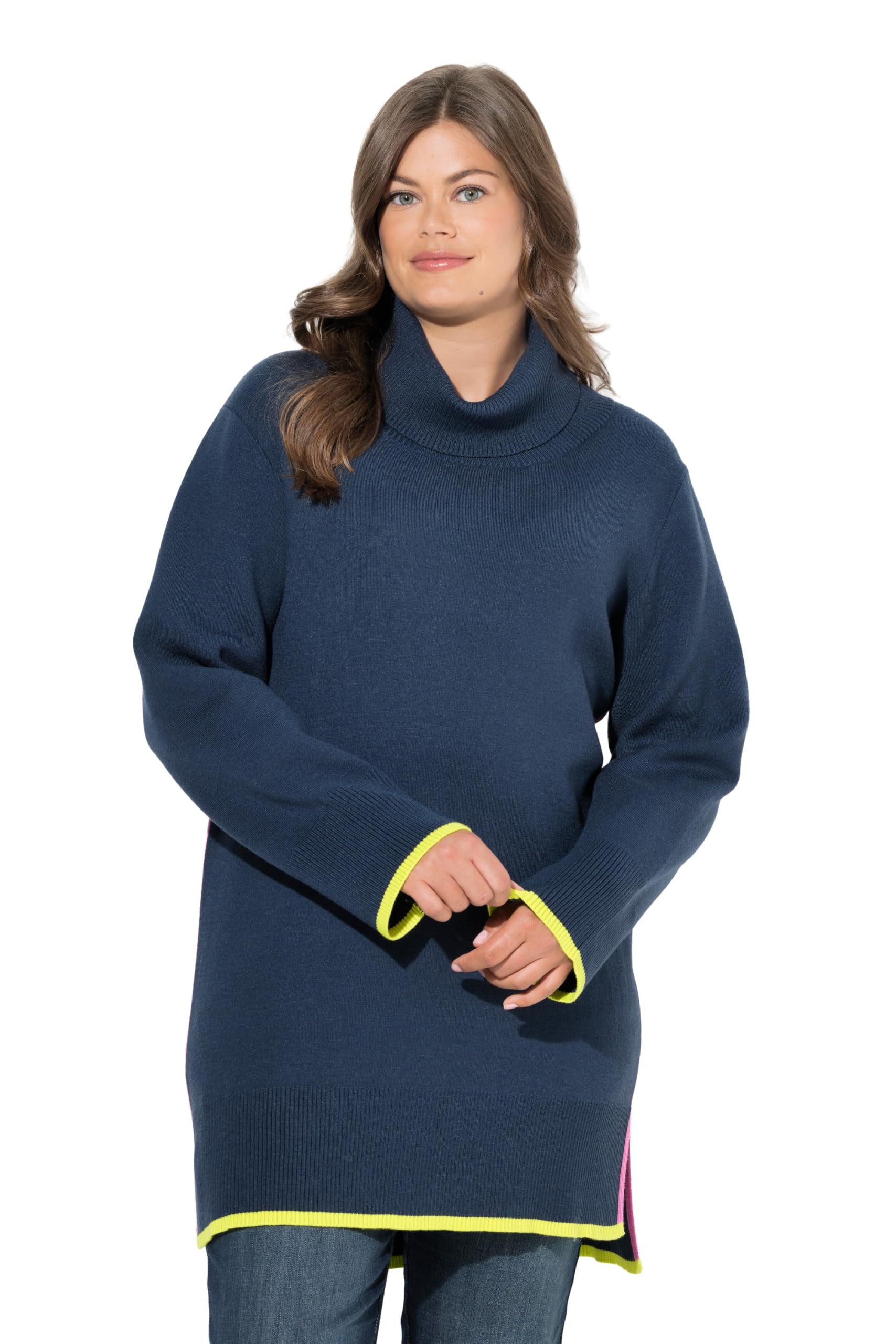 Laurasøn Longstrickpullover, Langarm, Rollkragen 842590