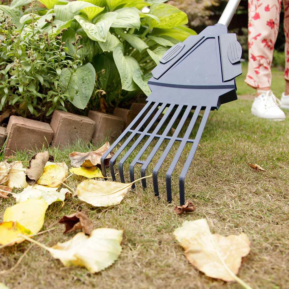 Spear & Jackson 3IN1RAKE Râteau à feuilles 3 en 1 en plastique