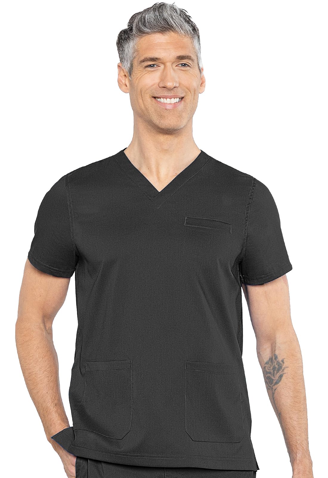 Med Couture Men's Scrub Top Wescott MC7477