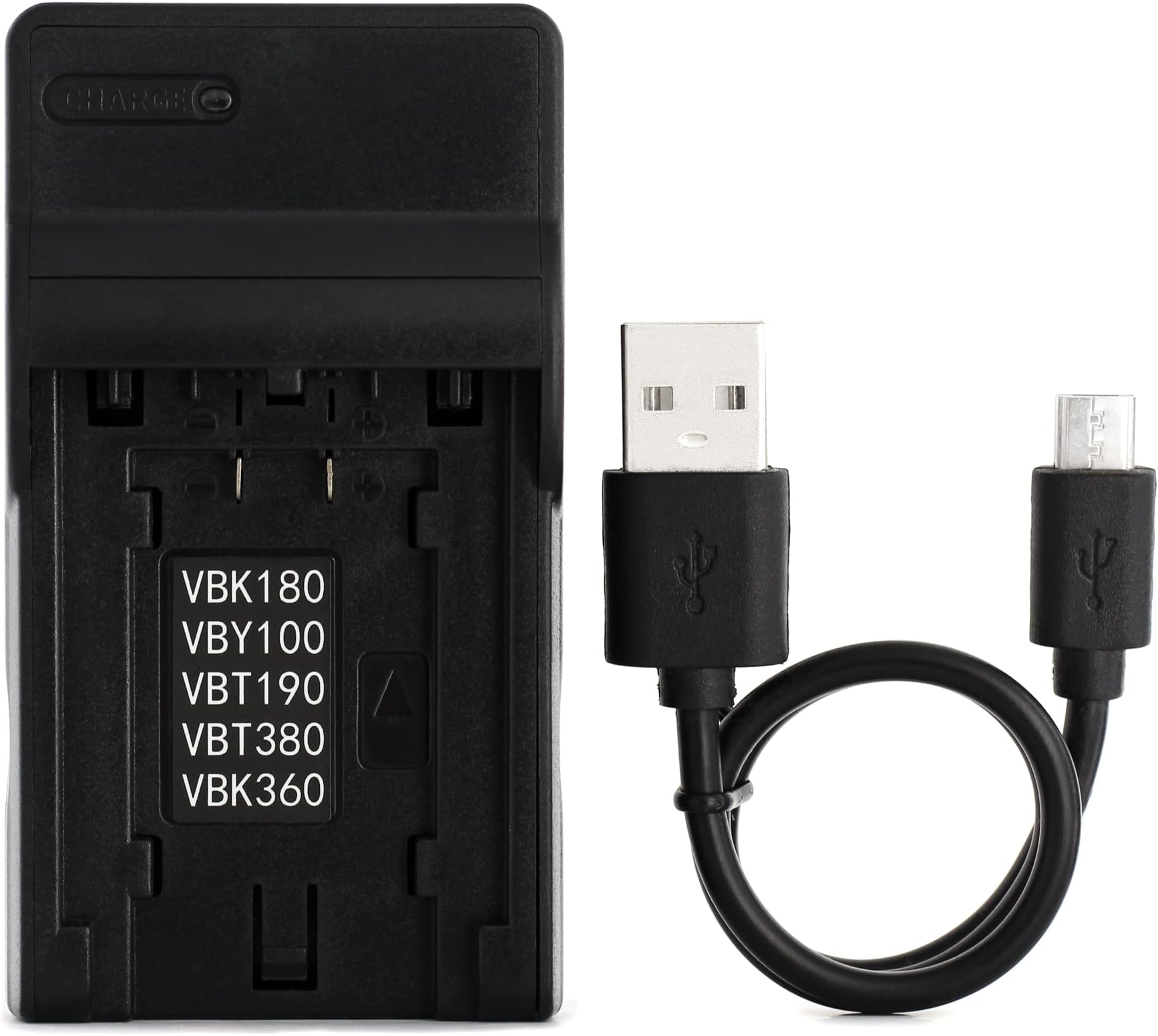 Norifon VW-VBK180 USB Charger for Panasonic HDC-HS60, HDC-HS80, HDC-SD40, HDC-SD60, HDC-SD80, HDC-SD90, HDC-TM40, HDC-TM60, HDC-TM80, HDC-TM90, SDR-H100, SDR-H85, SDR-S50 Camera and More
