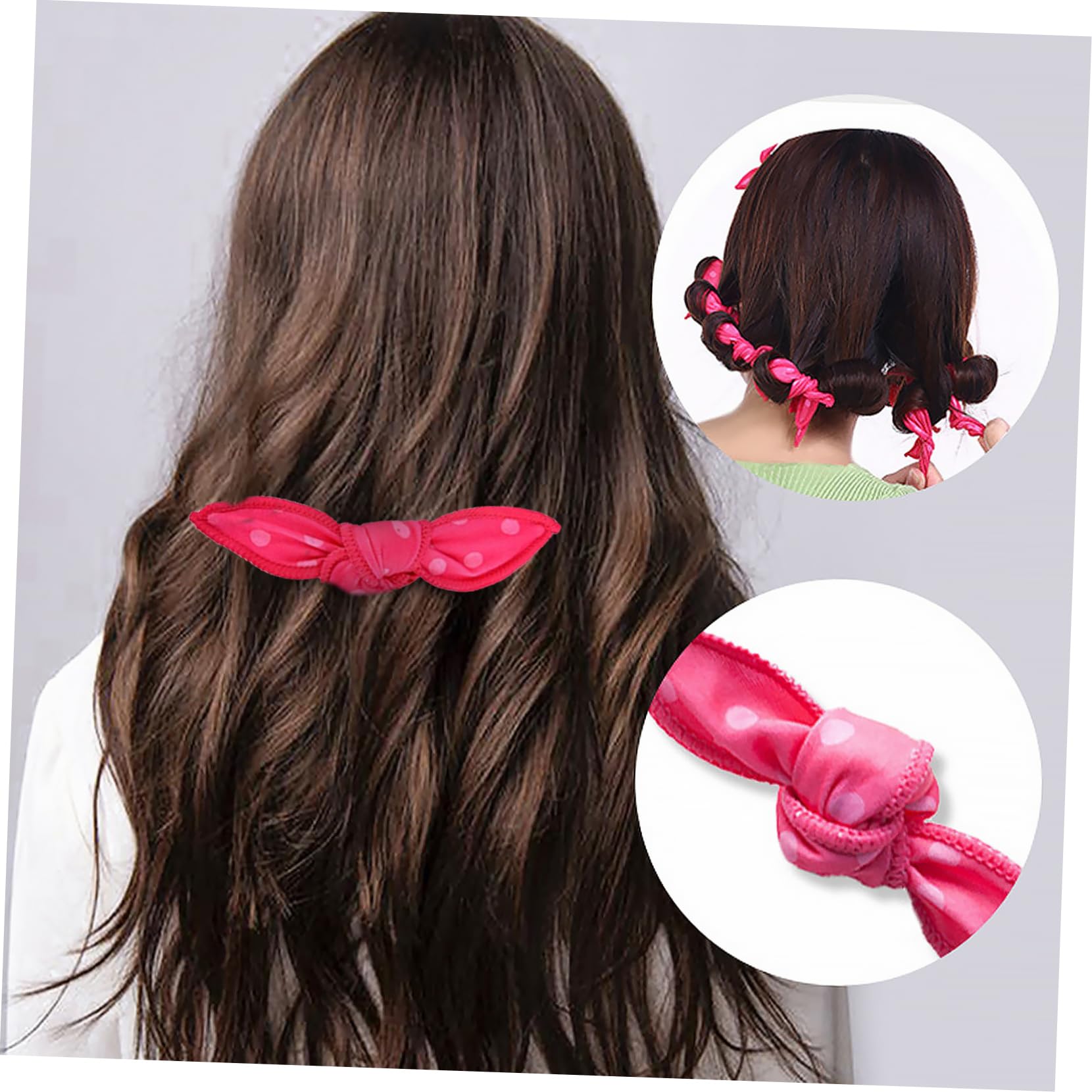 Beavorty 3 Set Di Bigodini Senza Calore Bigodini A Spirale Per Kit Con Cuscino in Spugna Per Diversi Tipi Di 19 Pezzi*3
