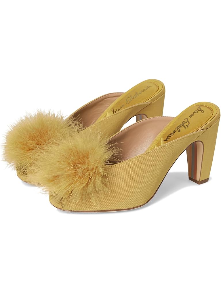 Yellow Sam Edelman Witney Mule Shoes