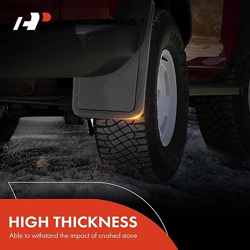 Miniatura 3 de A-Premium 4 protectores contra salpicaduras para camiones resistentes con hardware compatibles con Ford Bronco 2021-2023  42 puertas  Base,