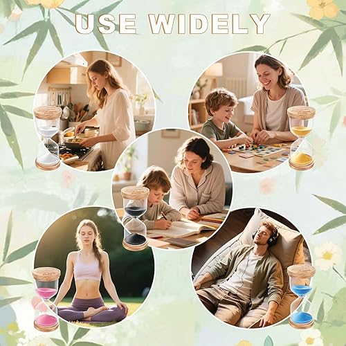 Miniatura 8 de Reloj de arena con temporizador de arena de 30 minutos, reloj de arena púrpura irrompible de 30 minutos, mini reloj de arena colorido, reloj de