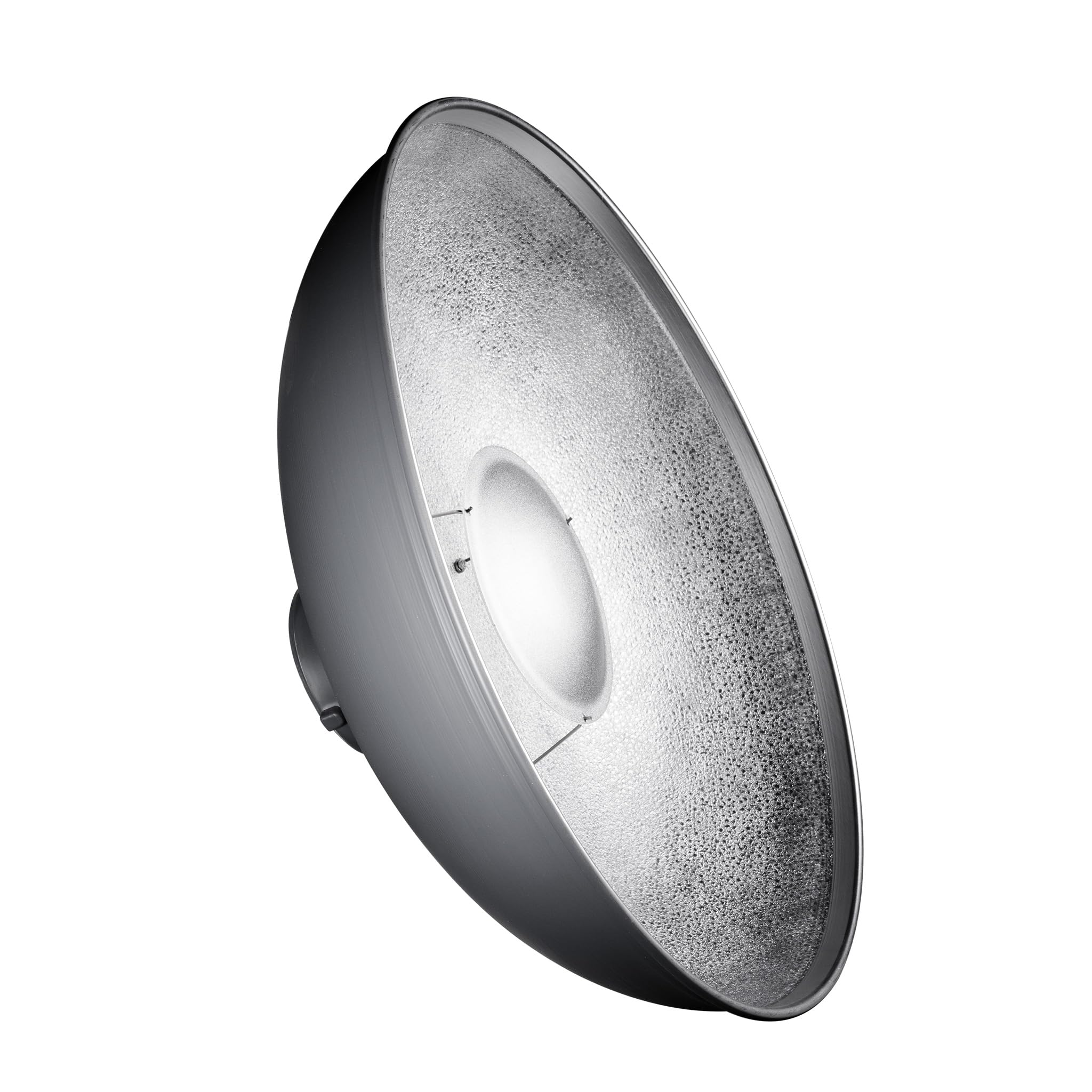 Walimex pro Beauty Dish Ø 40 cm Lichtformer für Bowens & Walimex pro Anschluss, Reflektor für weiches Licht, ideal für Portät und Beautyfotografie