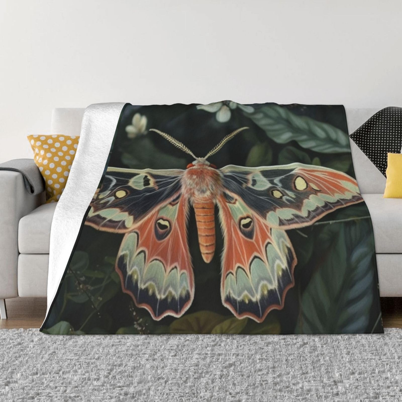 Couverture en flanelle contre le froid pour canapé et lit d'appoint