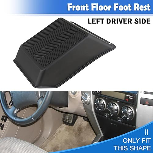 Miniatura 4 de Osompar Reposapiés delantero del lado del conductor compatible con Toyota 4Runner 2003-2009 FJ Cruiser 07-14 reemplaza 58190-35032