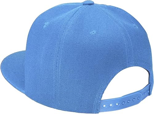 Miniatura 4 de Falari Venta al por mayor 12 Pack Snapback Sombrero Gorra Hip Hop Estilo Flat Bill Blanco Color Sólido Tamaño Ajustable