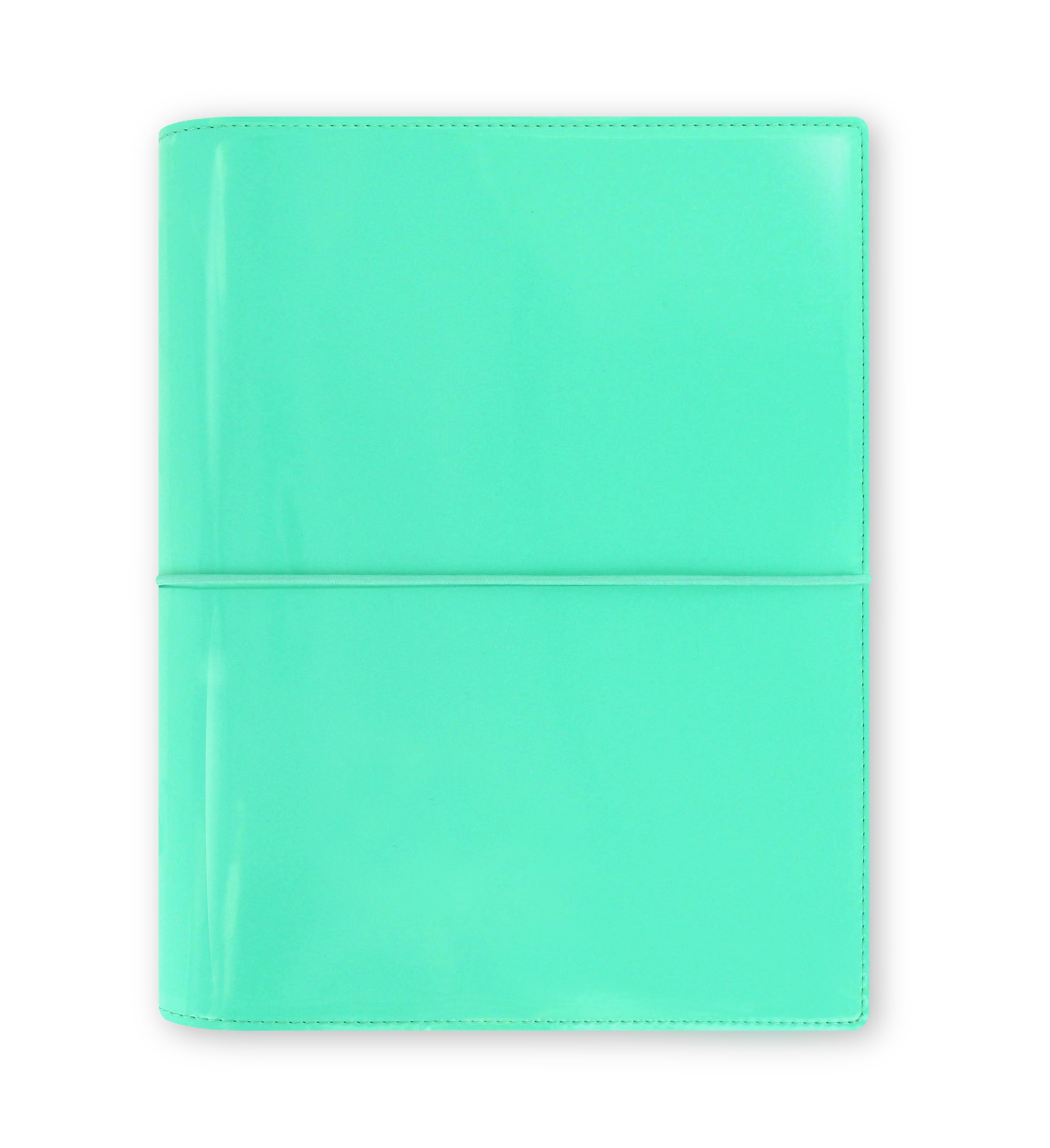 Filofax Domino Patent A5 Organiser - Turquoise
