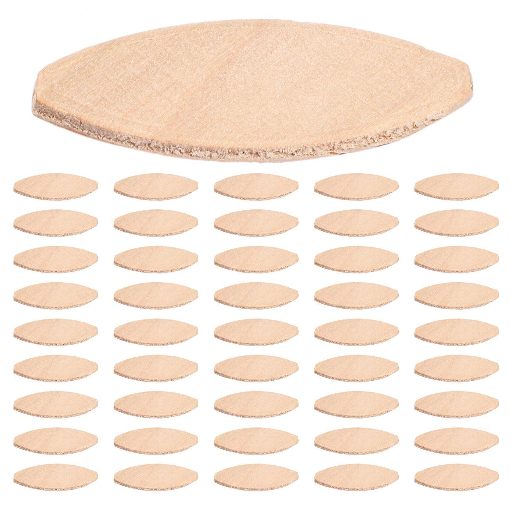 Jnchdghwa Wood Color 300Pcs No.20 Assorted Wood For Tenon Machine Woodworking Biscuit Jointer