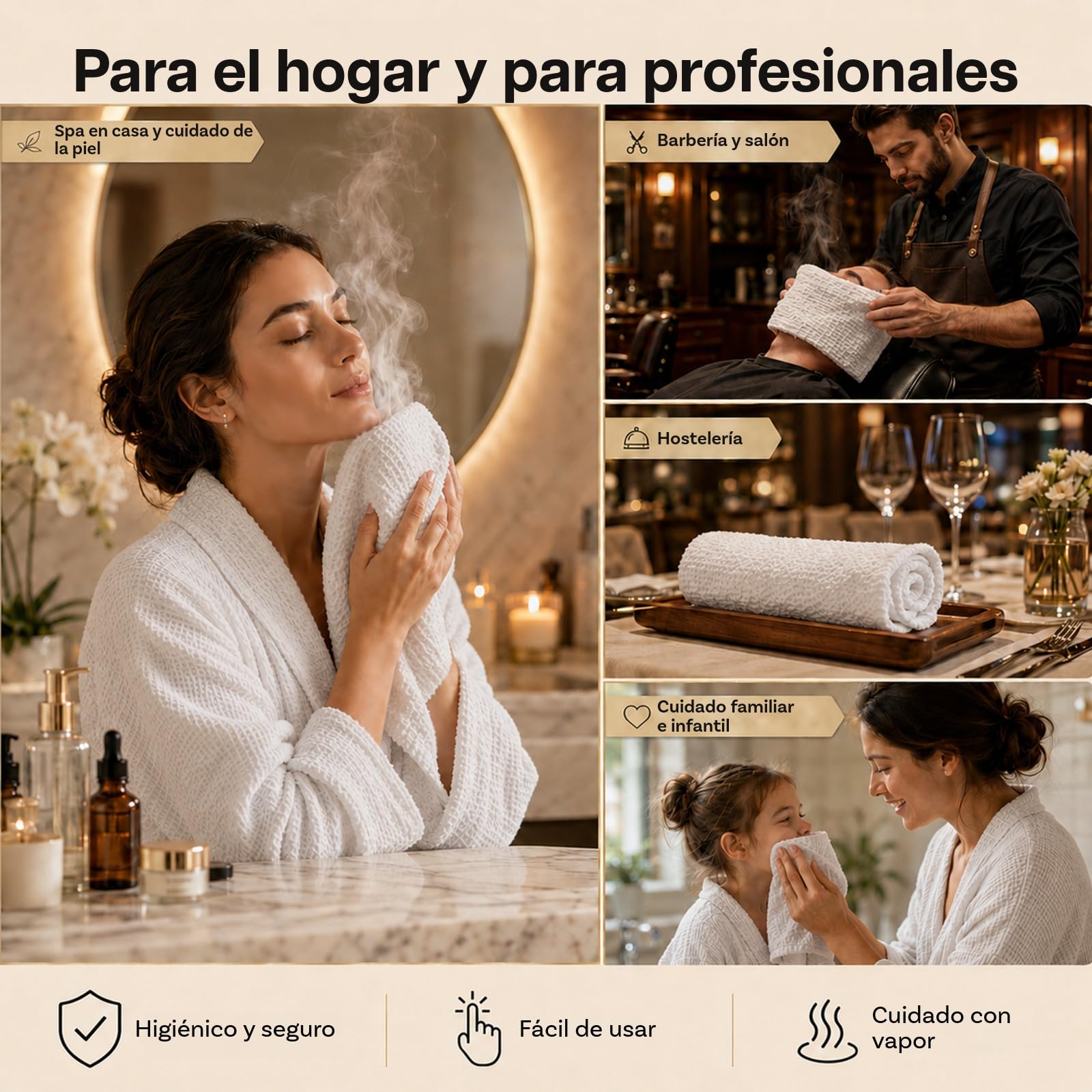 Toallas Faciales Desechables Comprimidas 400 Piezas de MMOBIEL – Toallas Faciales de Celulosa 33×21×7,6 mm – Suaves y Absorbentes – Paños de 6 mm Expandibles para Spa, Salón y Cuidado de la Piel