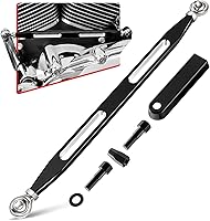 Amazicha Black Adjustable Shift Linkage Shifter for Harley Davidson Touring Softail Trike 1986-2023 - CNC Durable Upgrade