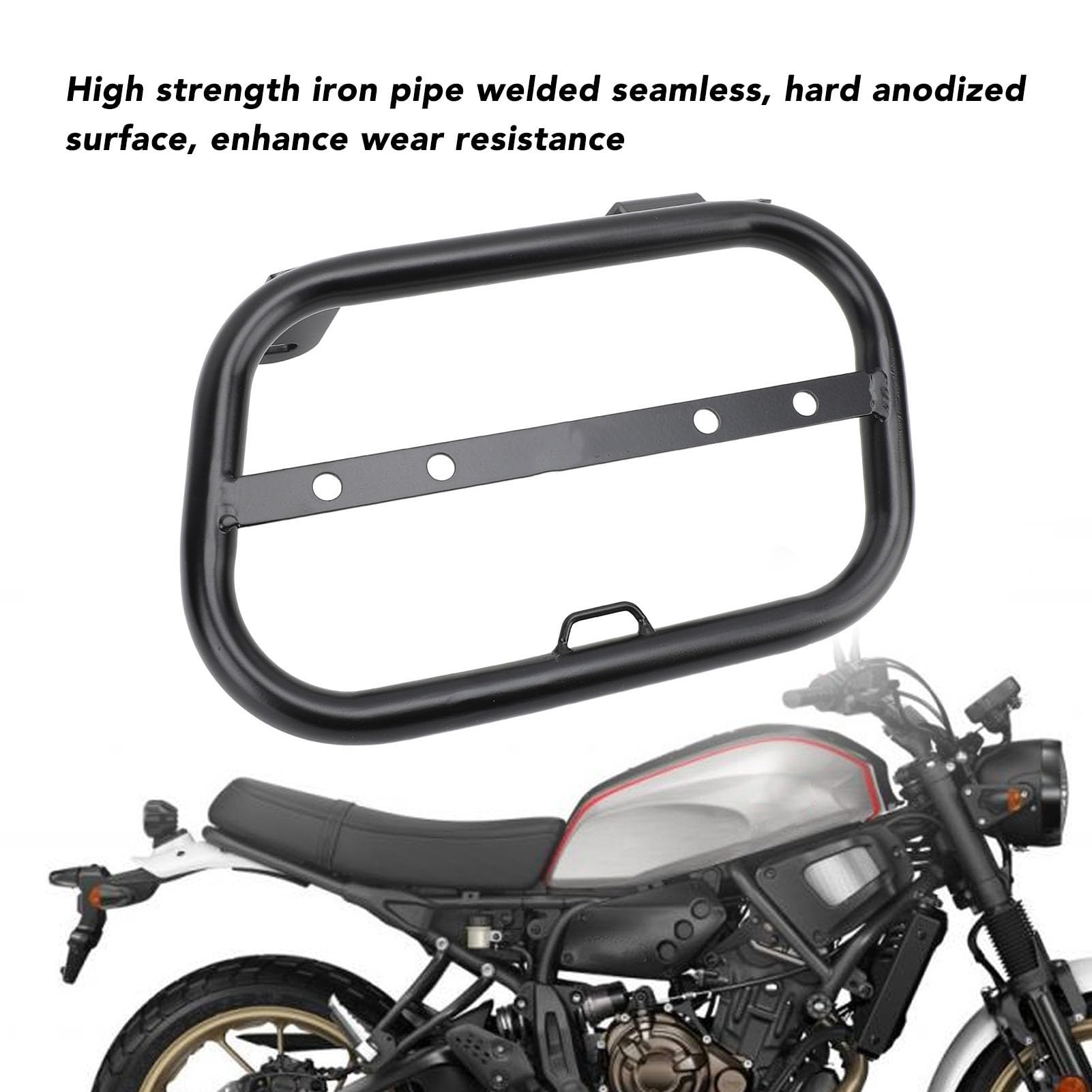 SIXRUN Braccia di Supporto per Sacchetto del Bagagliaio Motociclistico, Supporto per Pacchetto Laterale Sicuro per XSR 700 Xtribute Legacy 2017 2023 Design Elegante (Giusto)