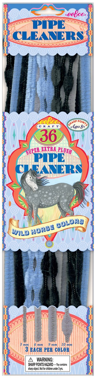 eeBoo Wild Horse Pipe Cleaner