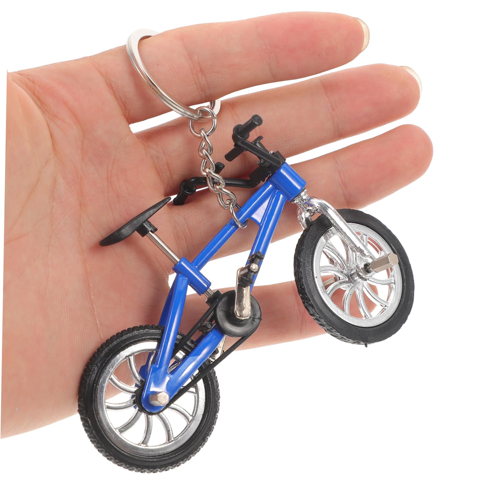20kawałki Miniaturowych Rowerów Górskich Kluczowe Wisiorki Do Dekoracji Stylowe Akcesoria Dla Miłośników Rowerów i Kolekcjonerów Wysoka Symulacja Biurko Lub Półkę