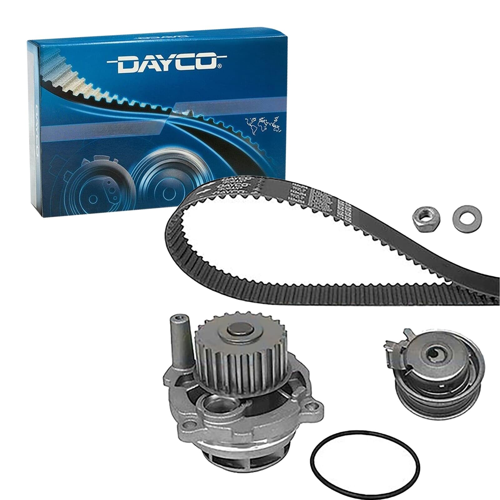 Dayco KTBWP2530 Bomba de Agua con Kit Correa Distribución