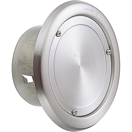 Amazon バクマ工業 スリーブキャップ ステンレス製 ブラック 150f用 B 150sc Bk 換気口