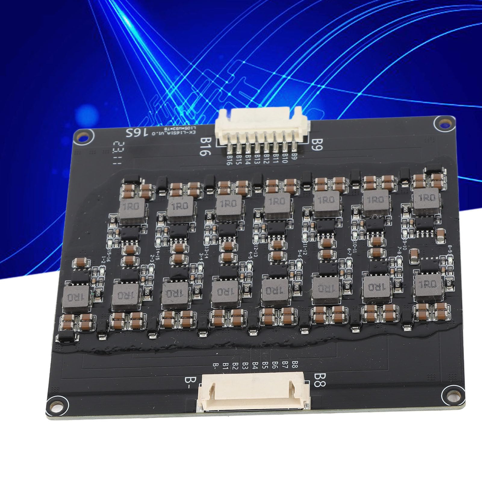 Placa de Equilibrio de batería HaloVerde Balanceador de Voltaje 16s 1,2 A con función de hibernación automática para gestión de Celdas LFP y NCM de Uso General (16)