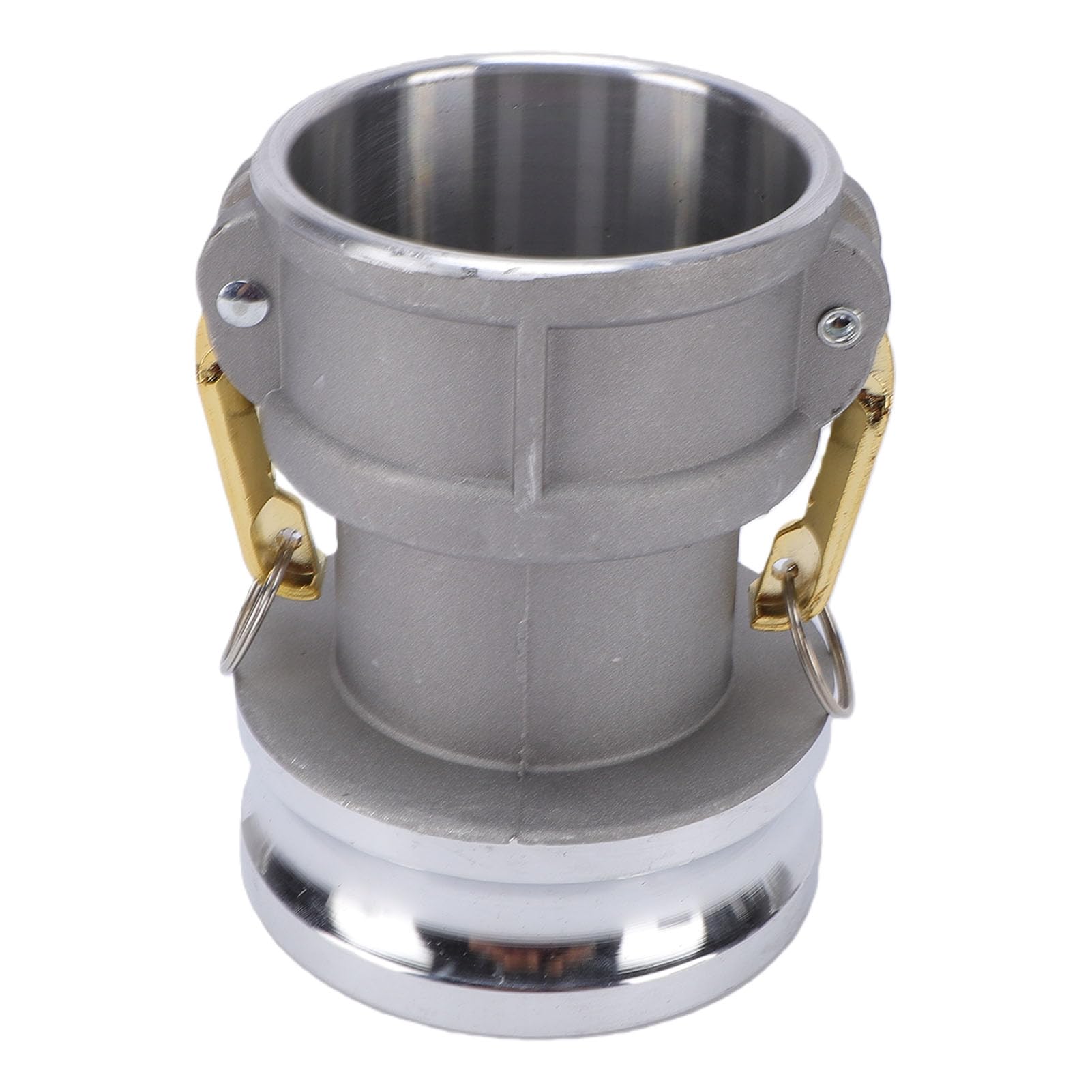 Naroote DA Camlock Manguera, 3 Pulgadas Hembra X 4 Pulgadas Macho Latón Aleación de Aluminio Acero Inoxidable Acoplamiento Camlock, para Agua, Aceite, Gasolina y Aceite Hidráulico