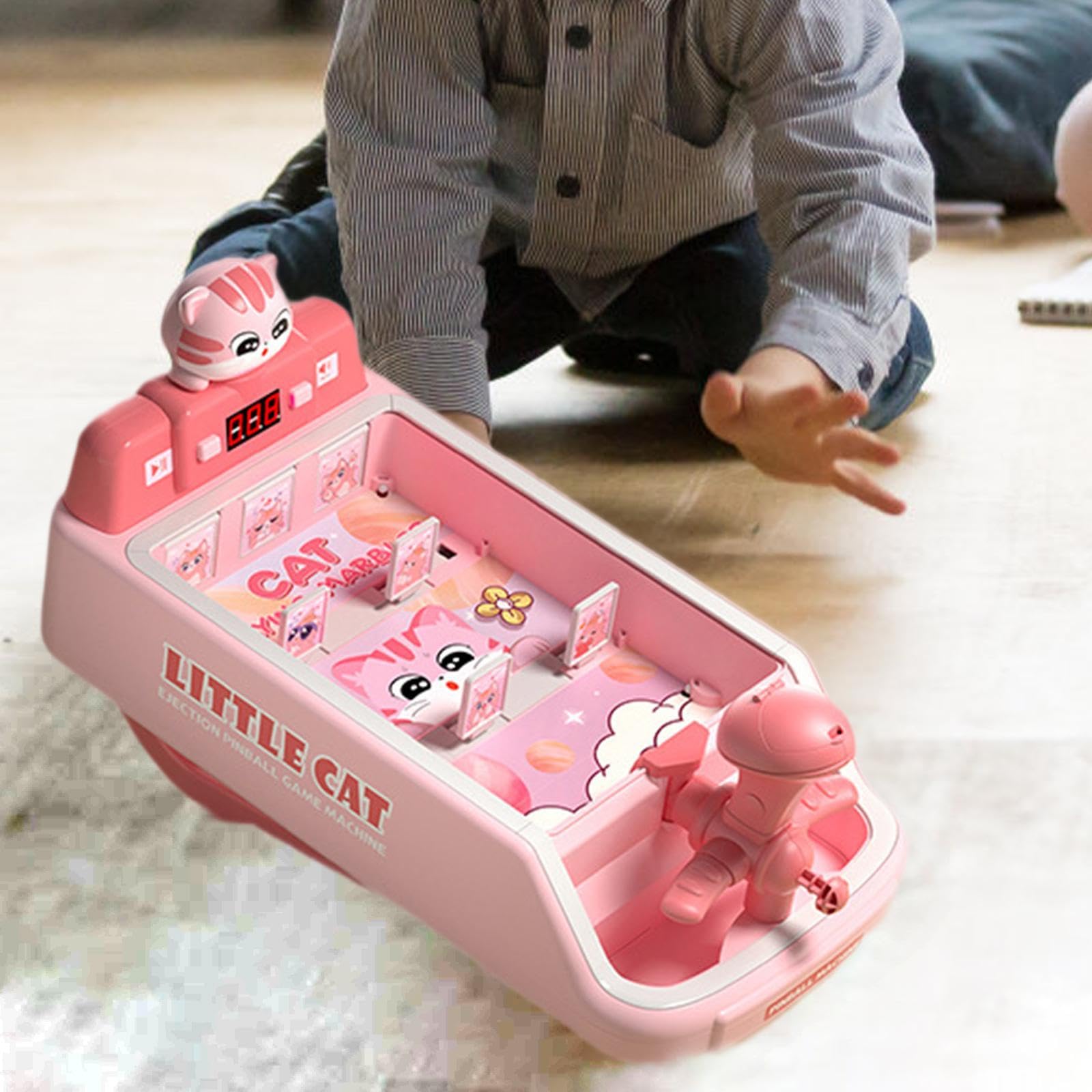 WDK Partner A2403094 Electronic Pinball Sound and Light, Multi Colour