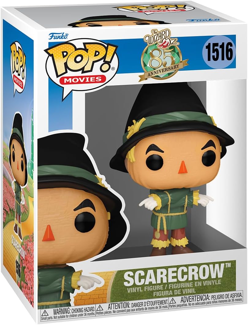 Funko Pop! Movies: the Wizard Of Oz - the Scarecrow - Collectable Vinyl Figure - Gift Idea - Official Merchandise - Toys for Kids & Adults - Movies Fans - Model Figure for Collectors and Display