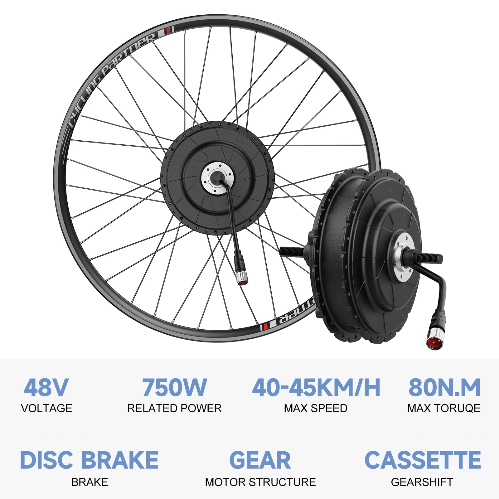 Kit Bicicleta Kit Conversión Bicicleta Eléctrica BAFANG G0900