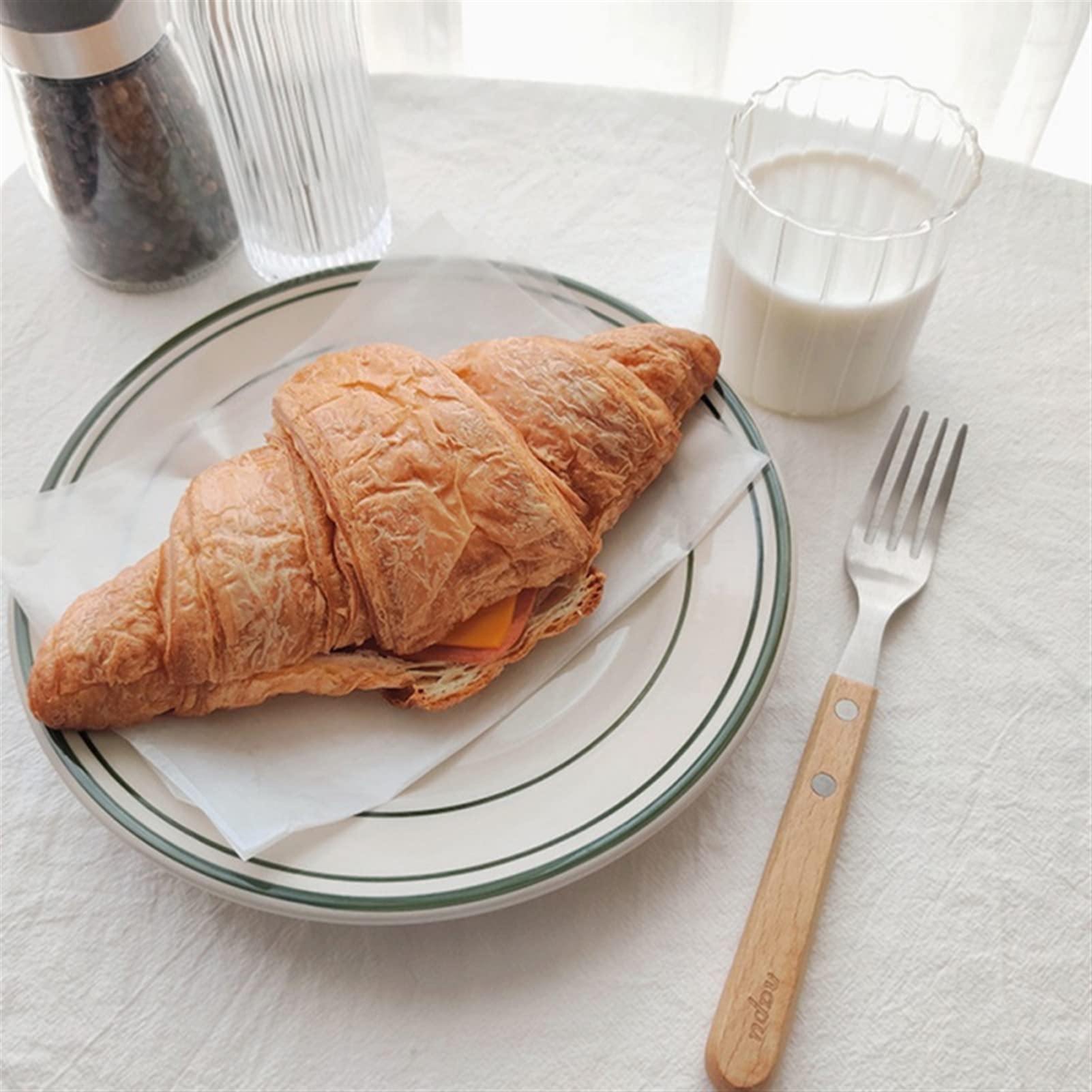 Szklane kubki Szklany kubek w paski żaroodporny przezroczysty szklany kubek do kawy mlecznej kubek do koktajli mlecznych lekki kubek śniadaniowy naczynie do picia (260 ml/350 ml) Szklanki do picia (rozmiar: 350 ml, kolor: szary)