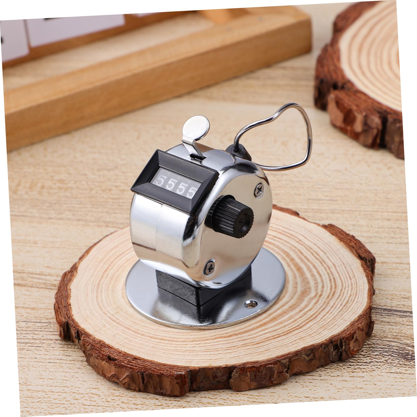 PRETYZOOM 2-Pack Manual Clicker Counter Handheld Tally Counter for Knitting Event Registration Walking Counters