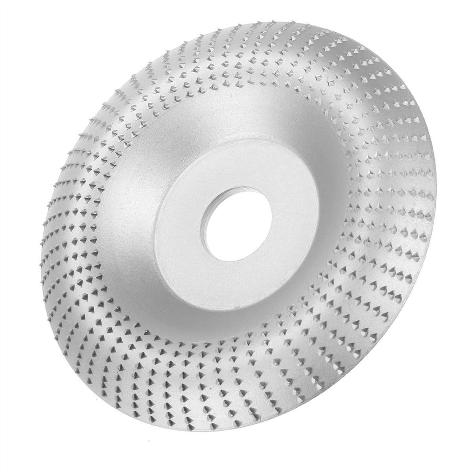 Muela de Ángulo de Madera, Herramienta Rotativa de Tallado Y Lijado, Disco Abrasivo para Amoladora Angular, Discos de Muelas Abrasivas Moldeadoras de Carburo de Tungsteno/Gold/110Mmx22Mm