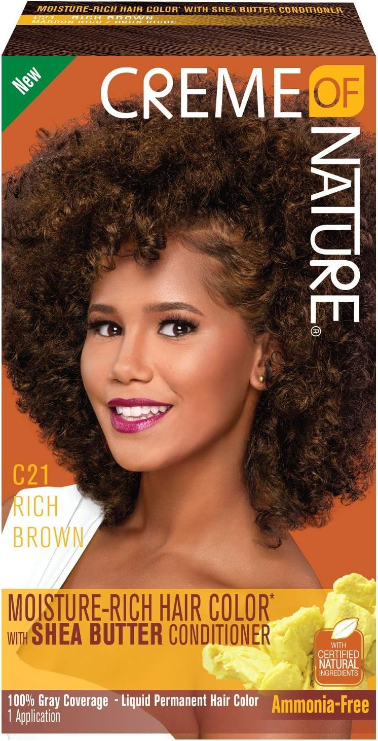 Cream Of Nature Color C21 Rich Brown Kit