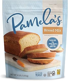 Pamela's Products Gluten Free Bread Mix, 4 Pound