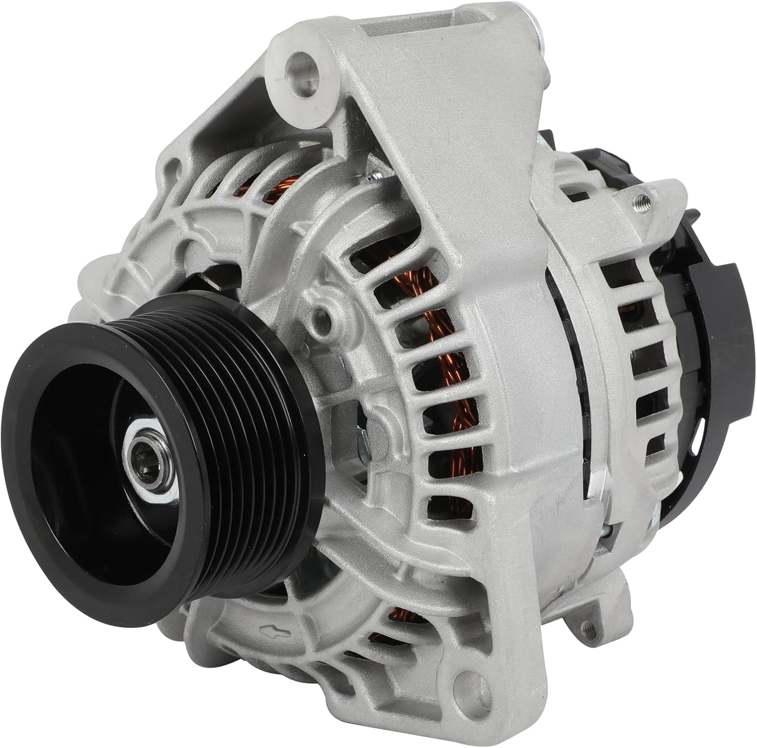 80A SCITOO Alternator New for Mercedes-Benz for Medium/Heavy Truck 4.3L 2000-2003, 24V CW S8 Pulley Class Ref: 12387 12387N 1-2716-00BO 0 124 555 002 12387 012 154 10 02 80 012-154-10-02 860807