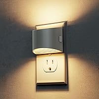 Vista 18 de L LOHAS LED - Luces nocturnas enchufables en la pared con 3CCT ajustable (1600K/3000K/5000K), luz nocturna de 1W enchufable en la pared, sensor