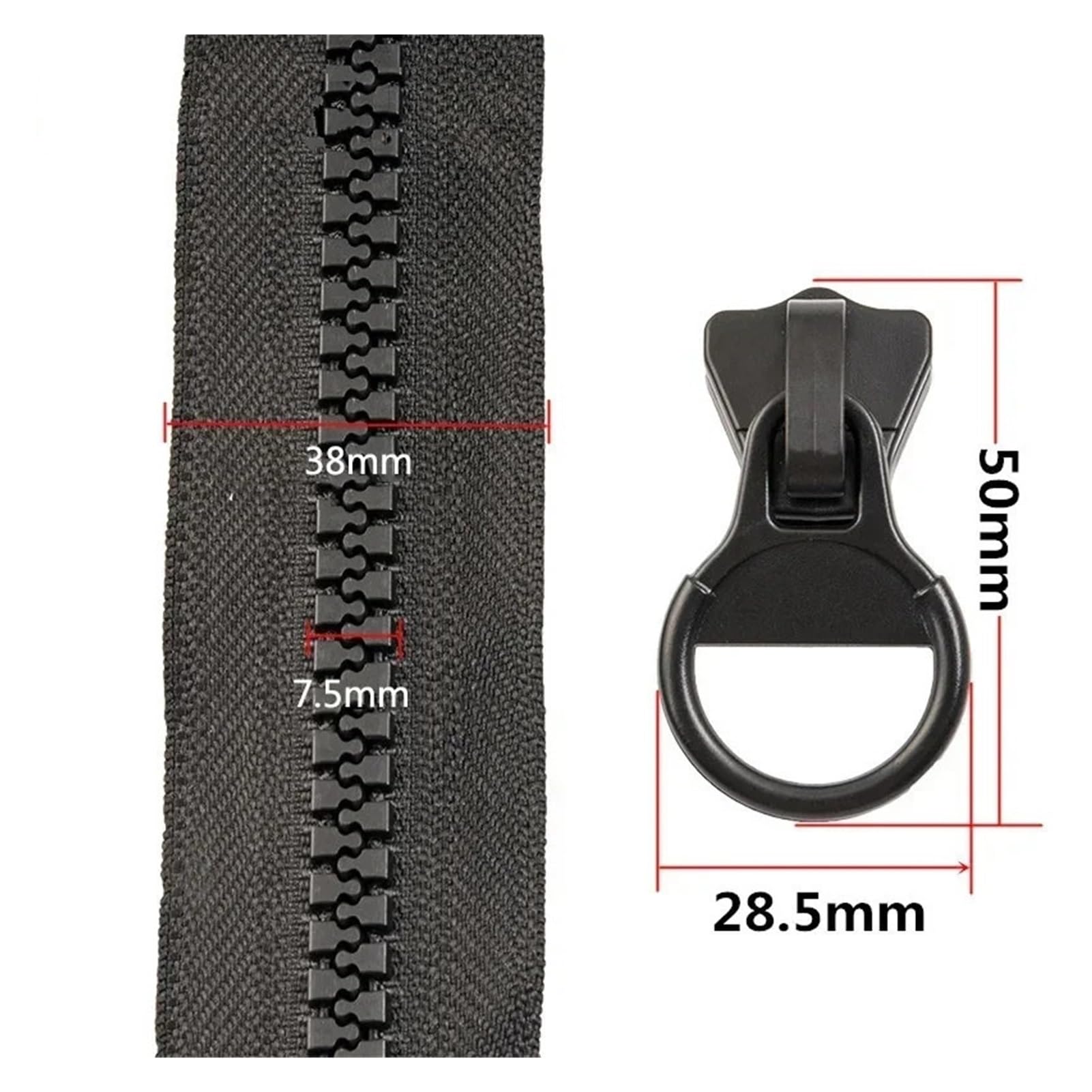 Cerniera For Borse For Cuscini Da Cucito Cuscino For Abiti Resistente 10 Metri 25 Colori Bobina - Foto 6