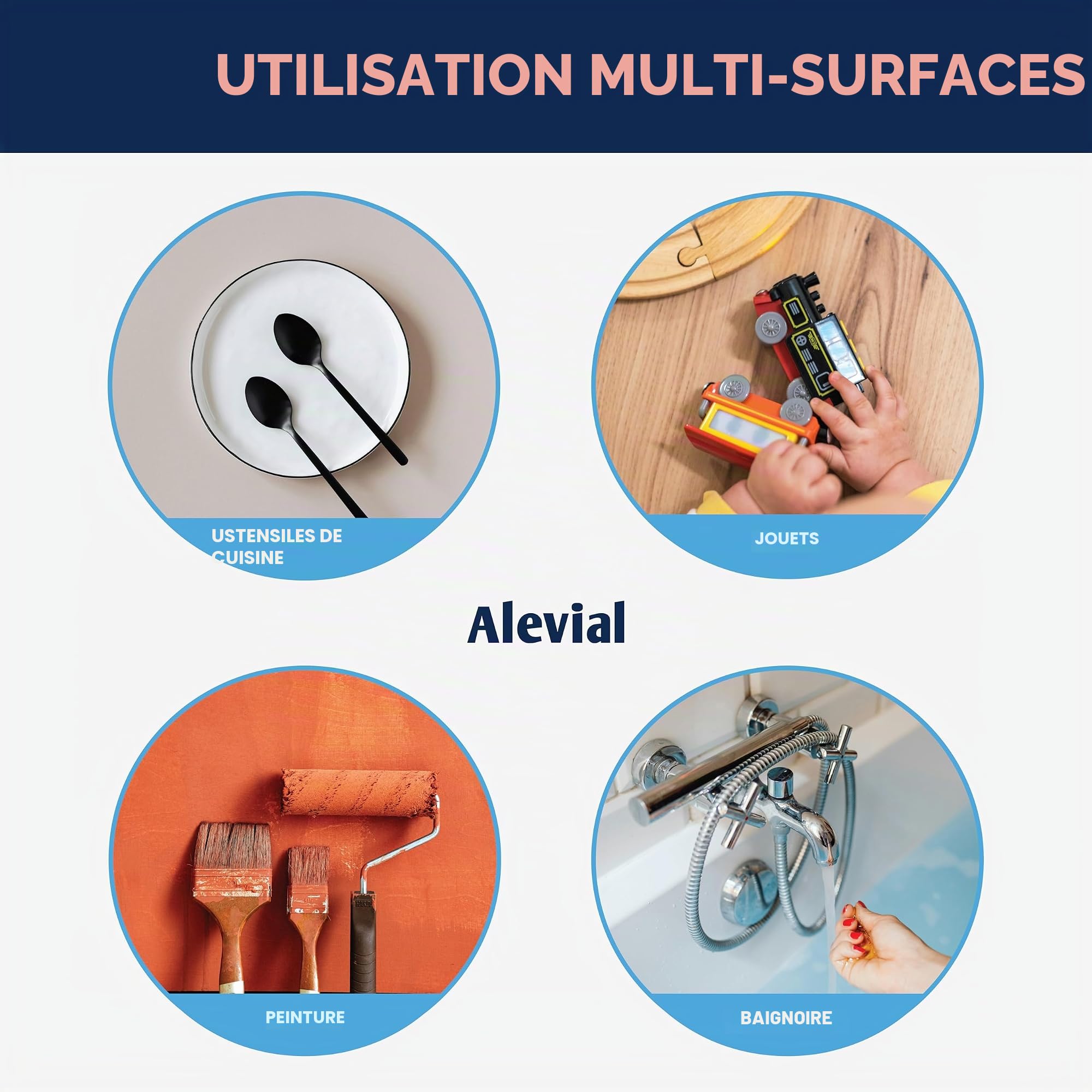 Kit de test de plomb 20 écouvillons instantanés pour la maison dans l'eau (pas de vinaigre nécessaire) Détecteur de plomb Plats Peinture Détection de surface métallique