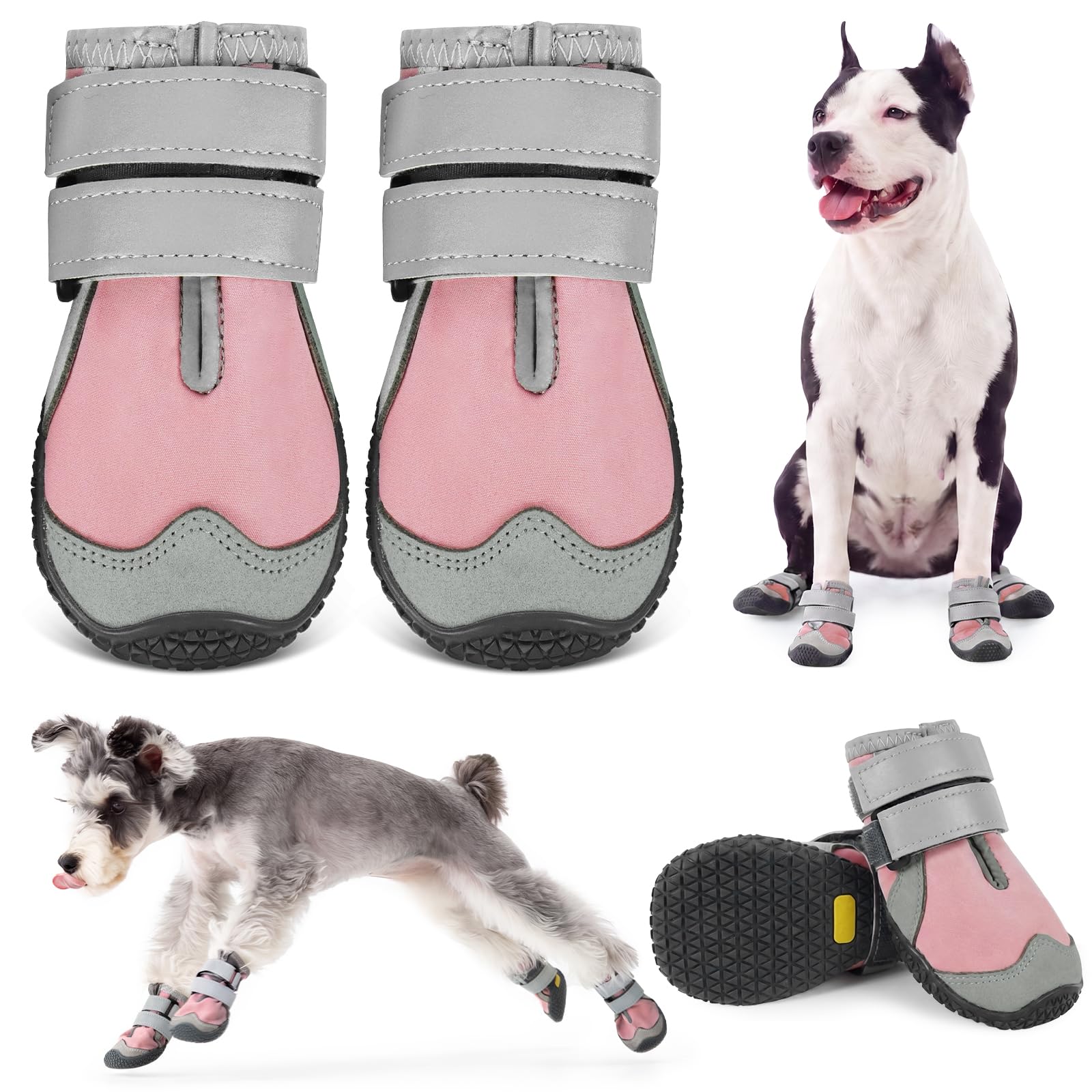 Pezluxe Dog Shoes for Small Dogs, Breathable Dog Boots for Hot Pavement