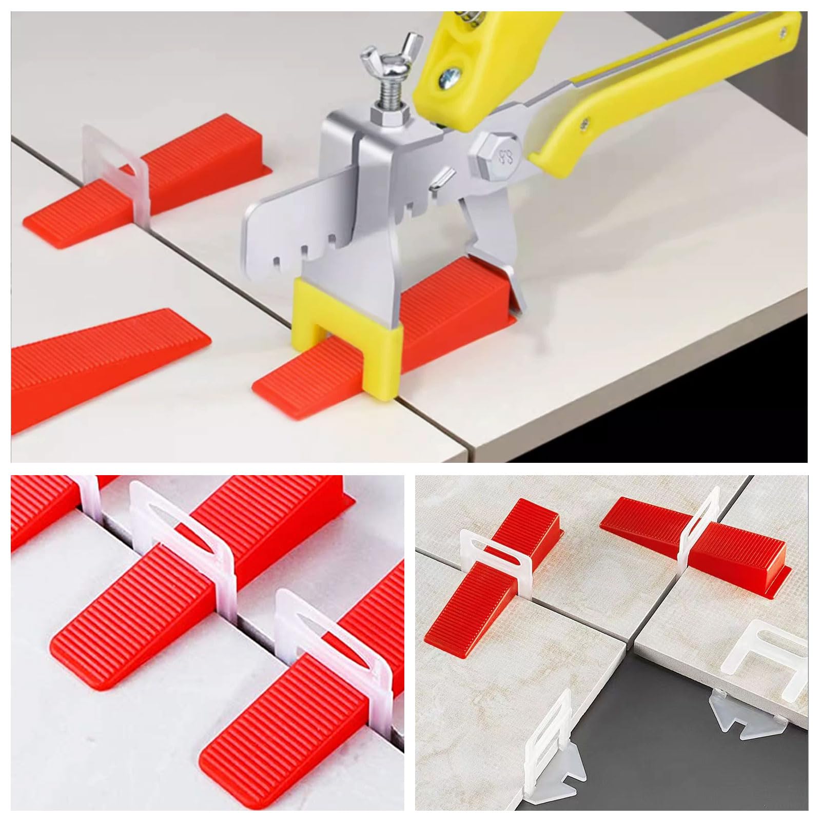 Kit Livellamento Piastrelle 601 Pezzi - Con Pinza Per Posa Perfetta - Foto 9