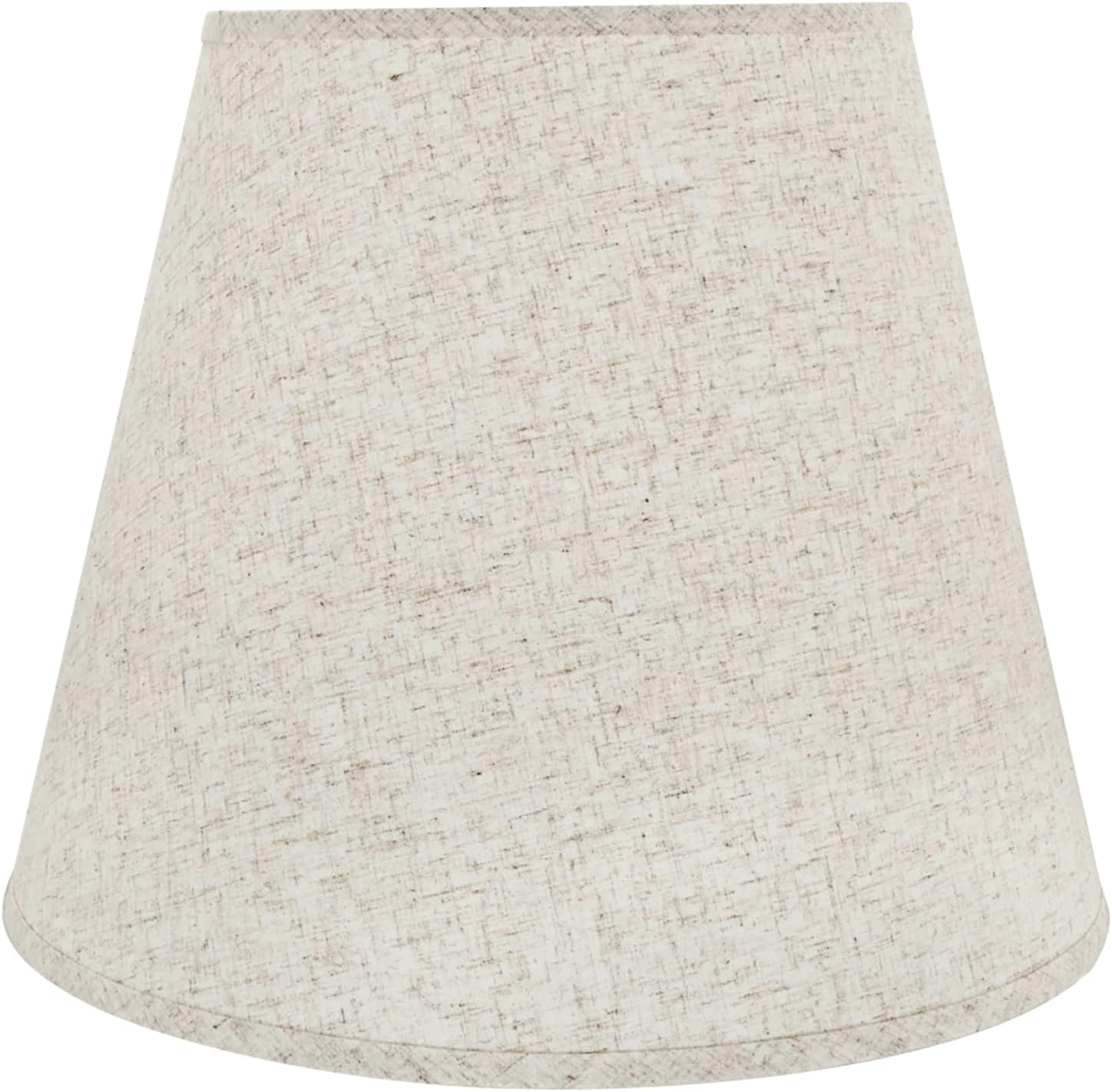 Aspen Creative 32801A Transitional Bell Shaped Spider Construction Lamp Shade in Beige, 18" wide (11" x 18" x 15")