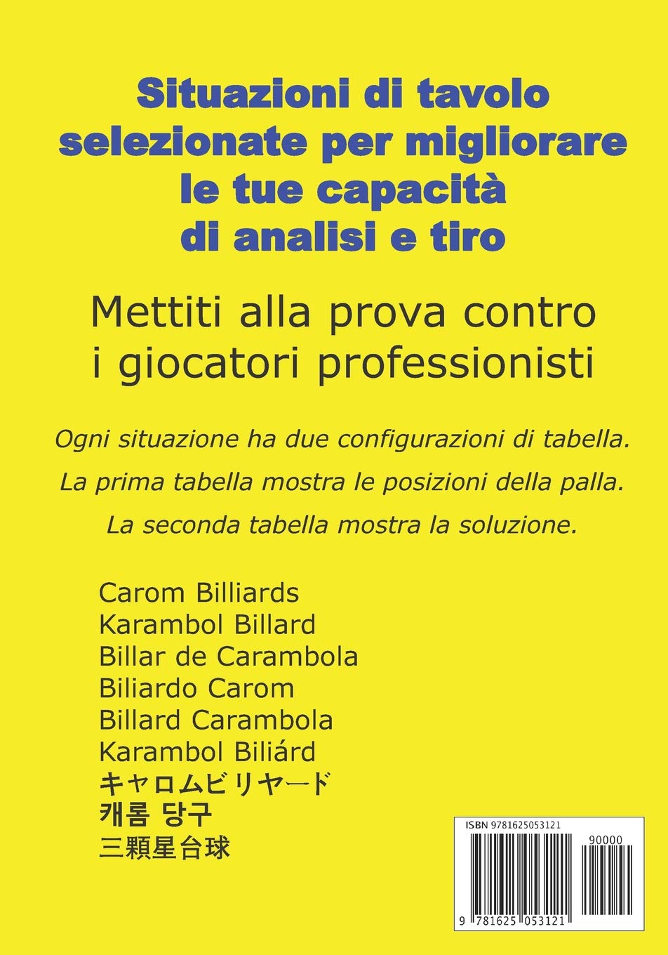 Carambola tre sponde - Su e giù per i modelli di montagna: Dai tornei di campionato professionale