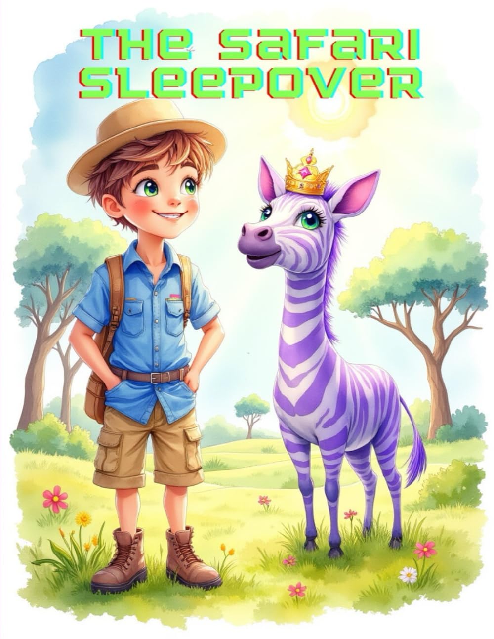 Safari Sleepover - Children Adventure Bedtime Story Book