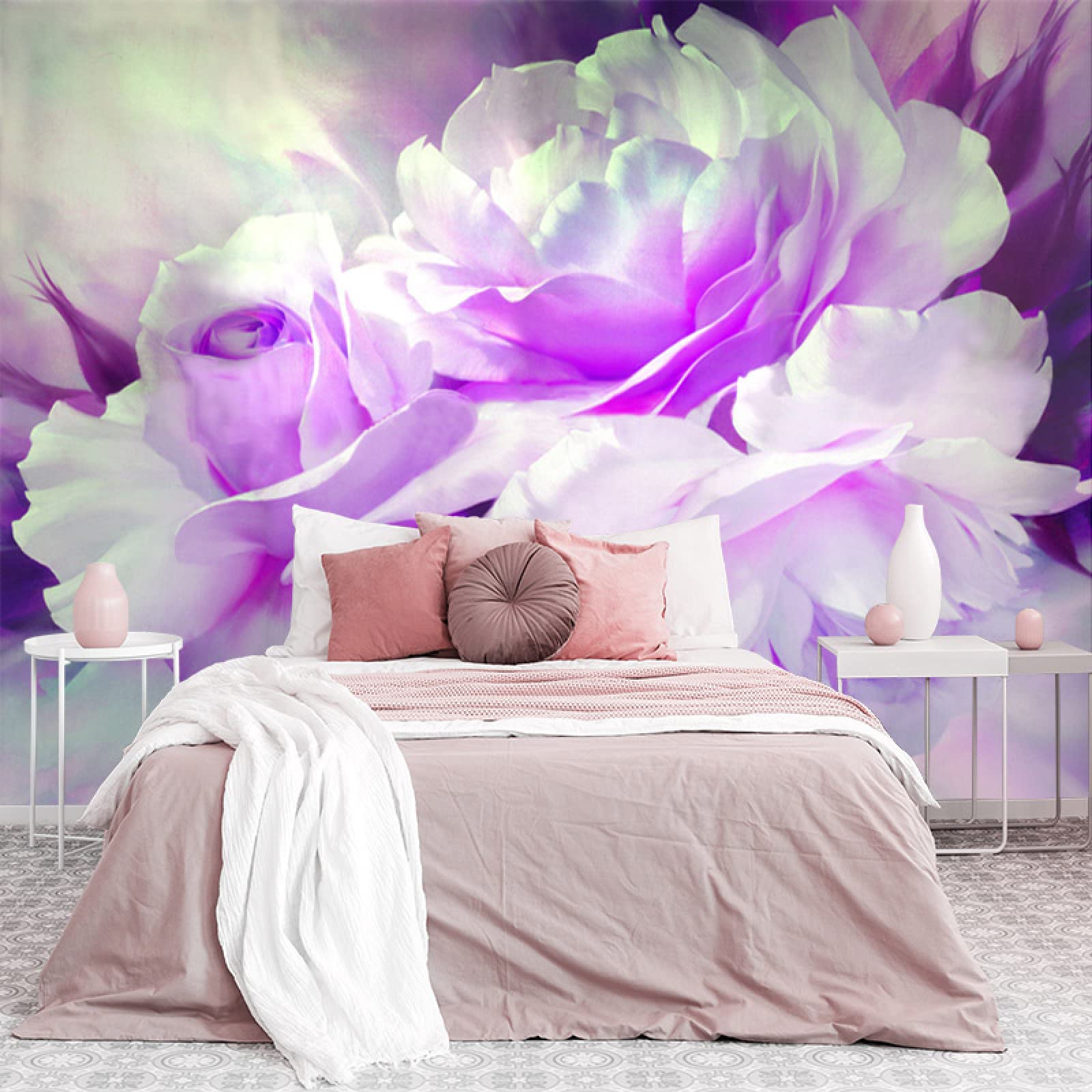 Flowers Wallpaper Purple Peonies Beautiful Purple Peony Flowers With