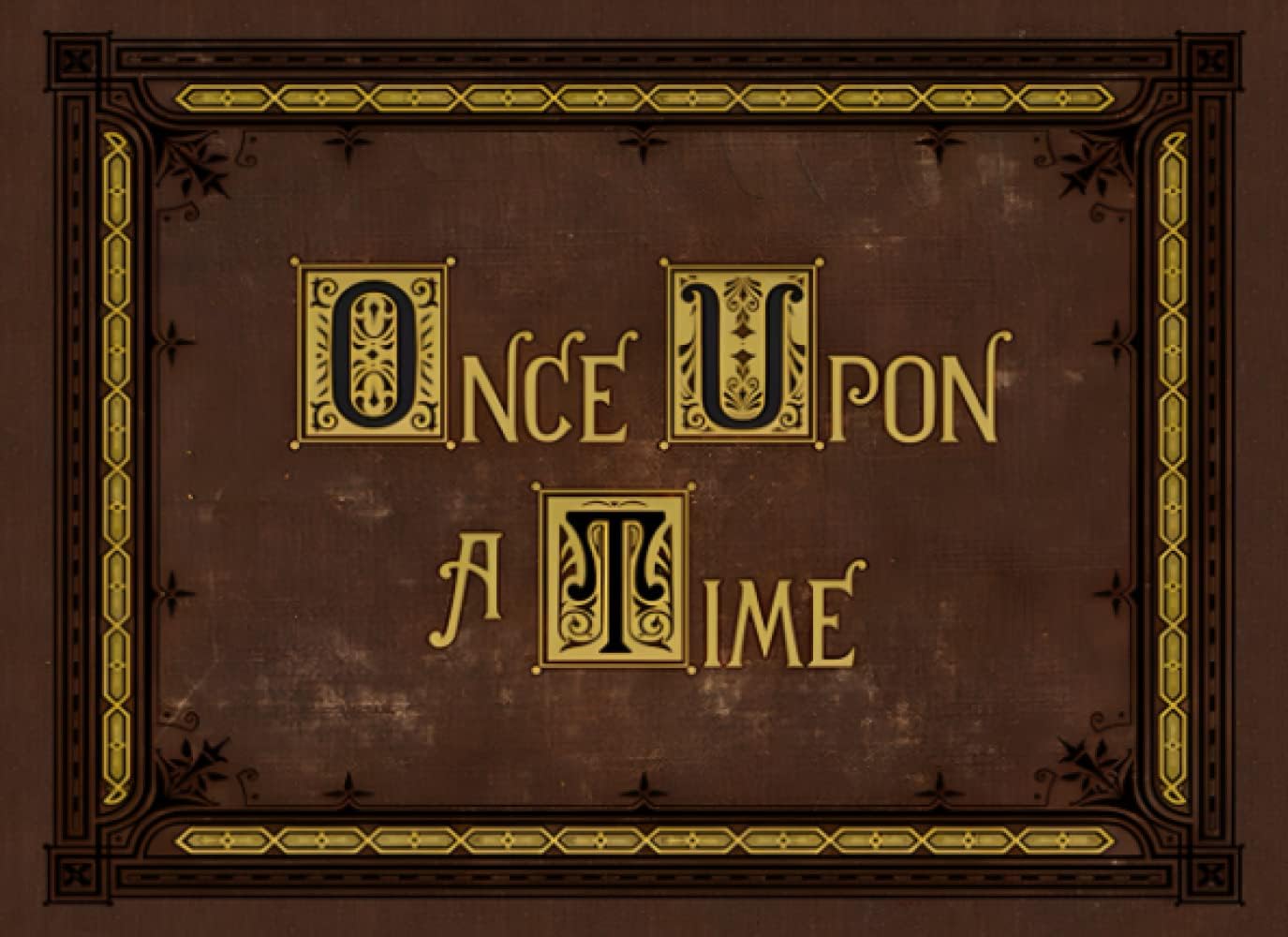 Once Upon a Time Blank Notebook: 110 pages, 8.25x6 inches
