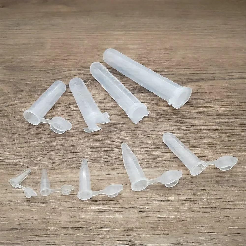 Sprzęt laboratoryjny i wyposażenie laboratoryjne 0,1/0,2/0,5/1,5/2/5/7/10/15 ml plastikowe probówki wirówki z nasadką przegubową EP, wyposażenie eksperymentalne (10 ml, 200 szt.)