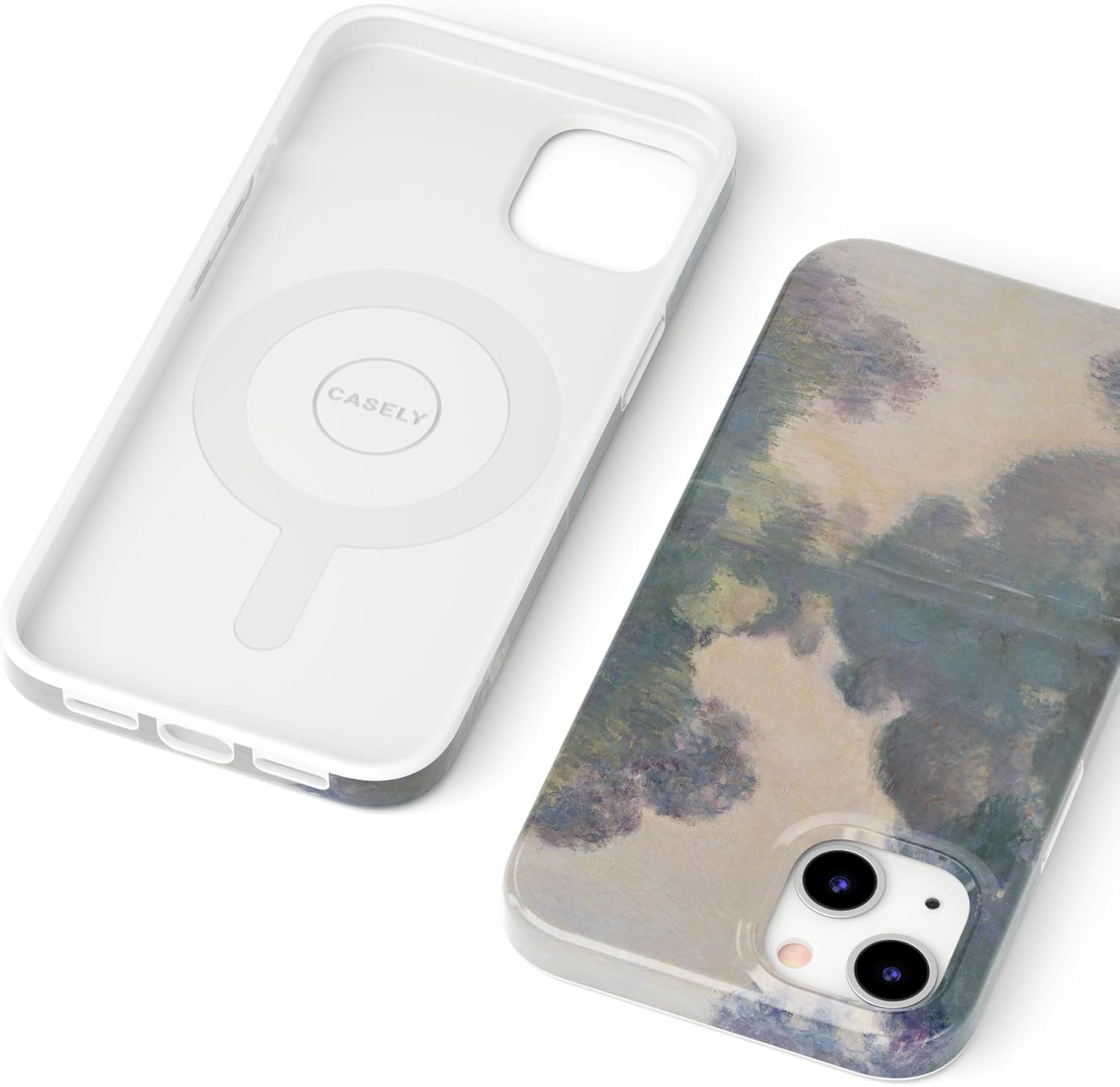 Casely iPhone 13 Case | Monet's Morning | The Met Museum | Compatible with MagSafe | Classic Ultra Slim Design