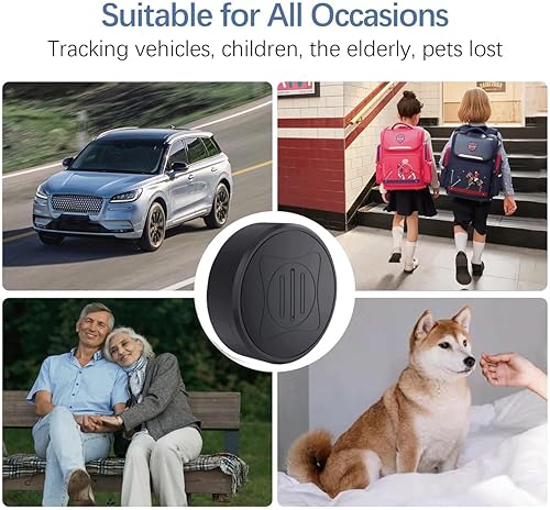 Miniatura 3 de Mini rastreador GPS para vehículos, rastreador GPS portátil en tiempo real, dispositivo de seguimiento GPS magnético en tiempo real, sin tarifa